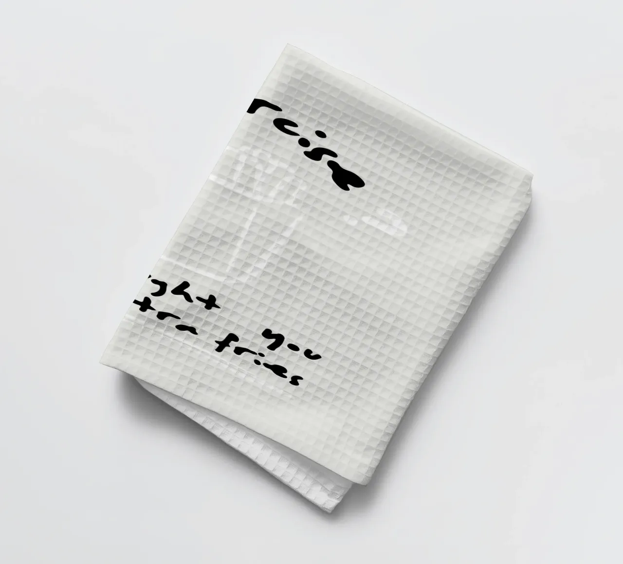 EXERCISE canovaccio da cucina da BAWA