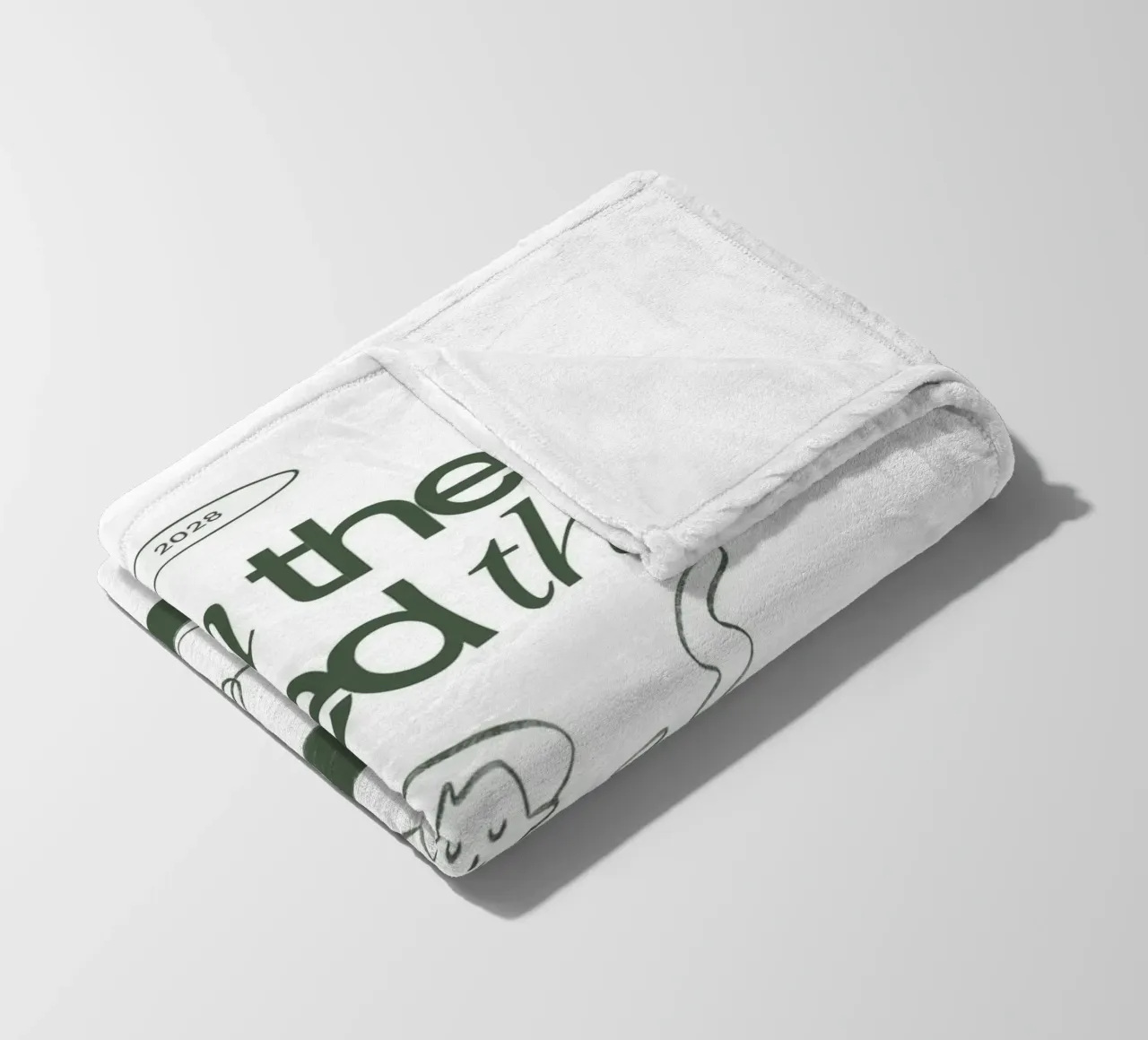 BEAN THERE, SIPPED THAT coperta in pile da BAWA