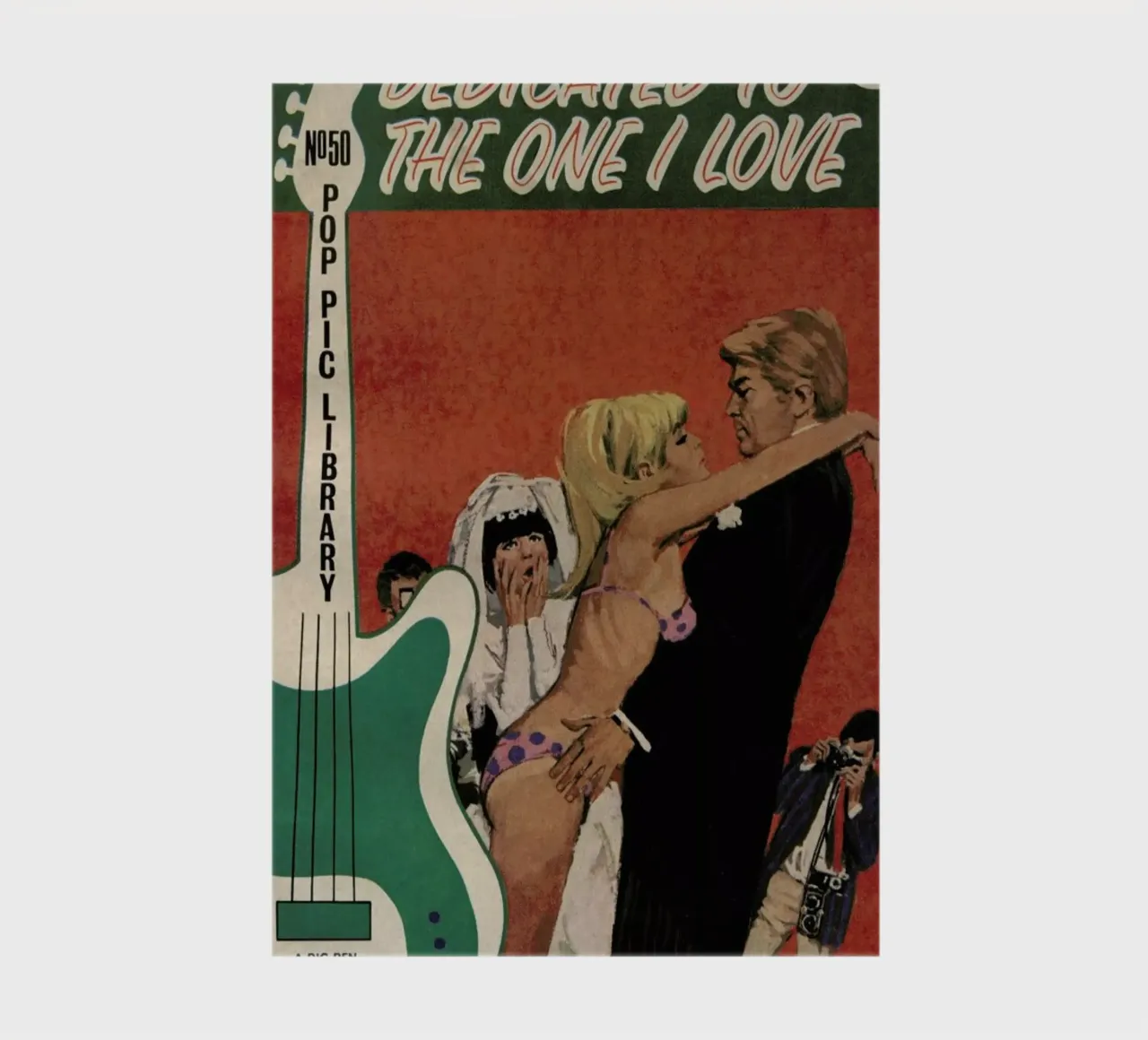 Dedicated to the one I love notitieboek van Hemingway Design
