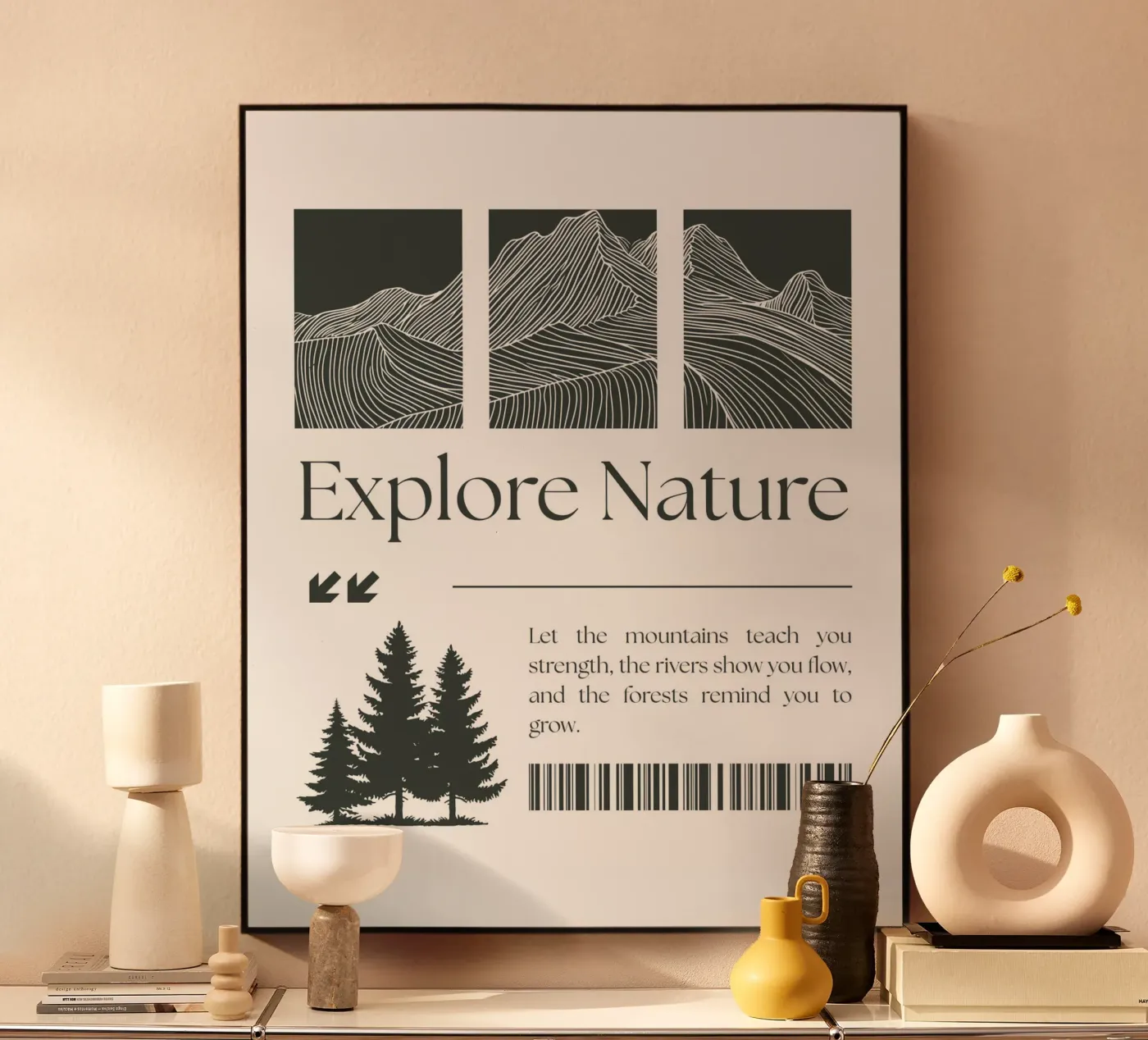 EXPLORE NATURE plexiglass da BAWA