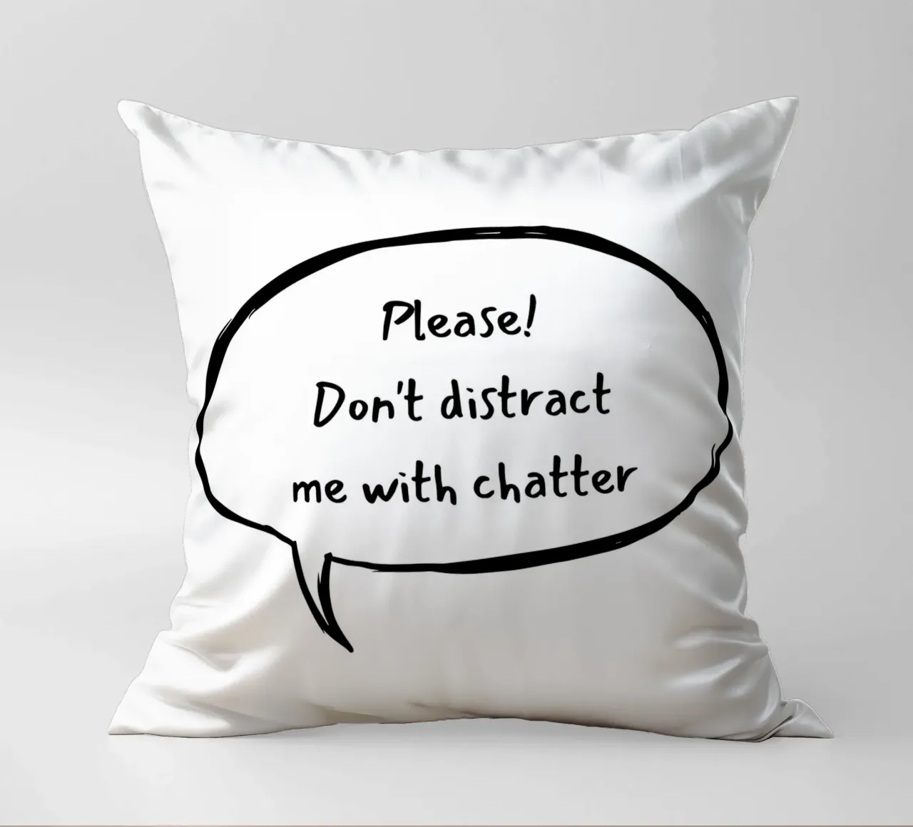 DON‘T DISTRACT cuscino da BAWA