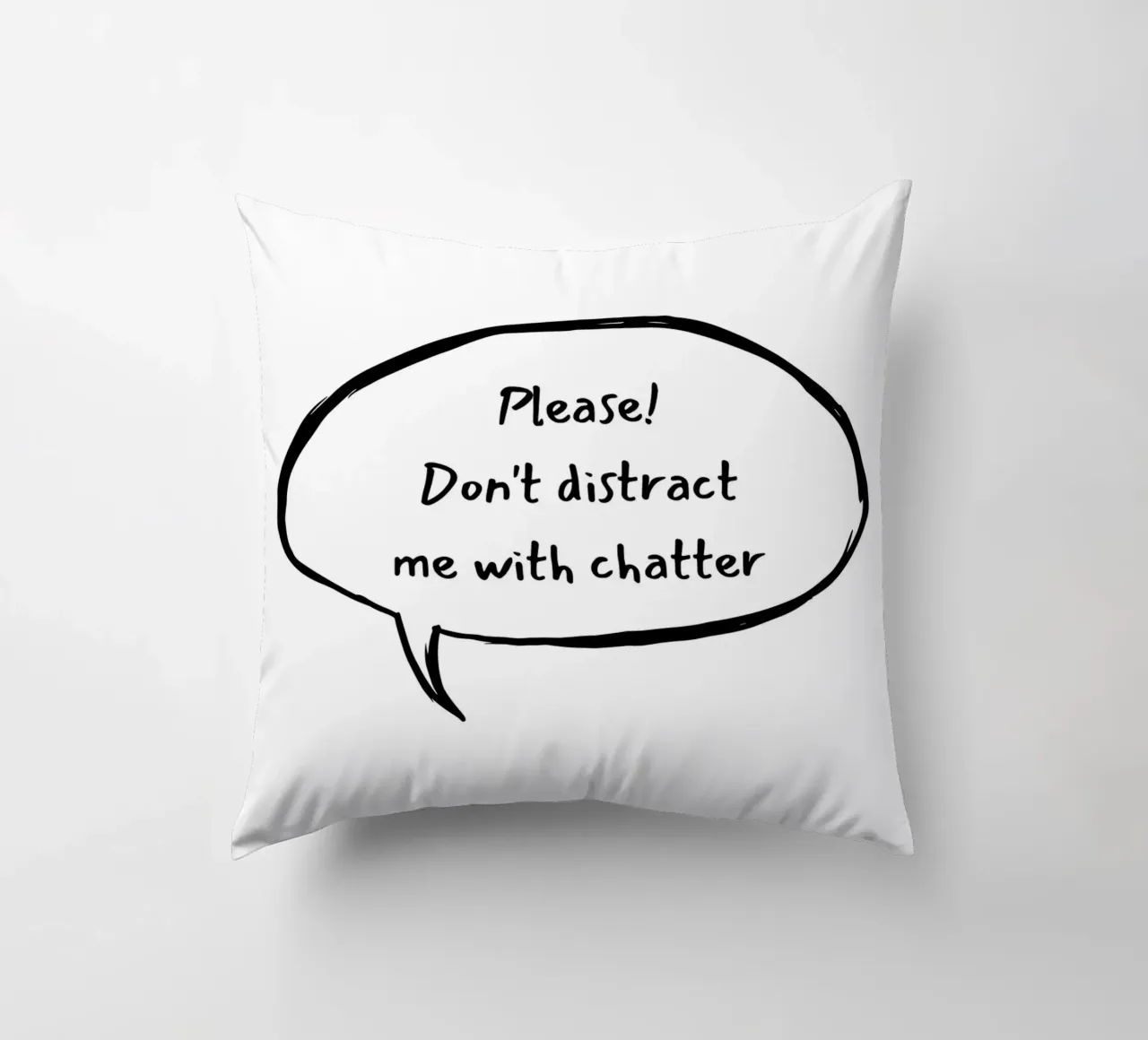 DON‘T DISTRACT cuscino da BAWA