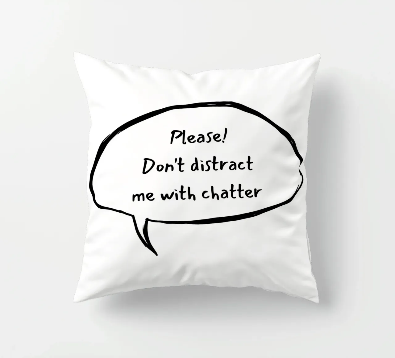 DON‘T DISTRACT cuscino da BAWA