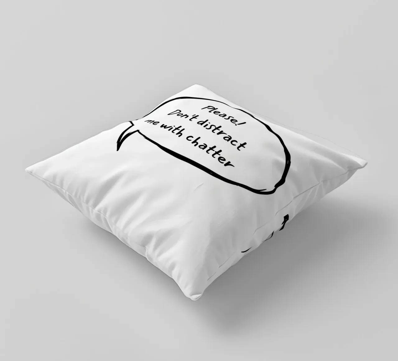 DON‘T DISTRACT cuscino da BAWA