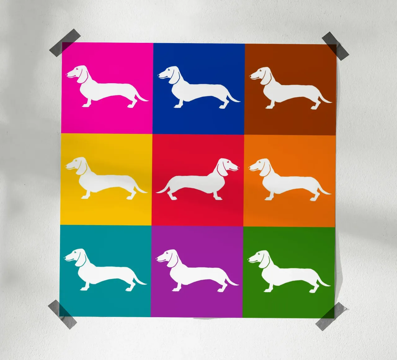 Dashing poster by Pop dogs