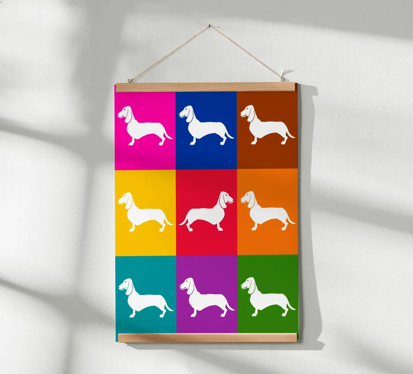 Onstuimig poster van Pop dogs