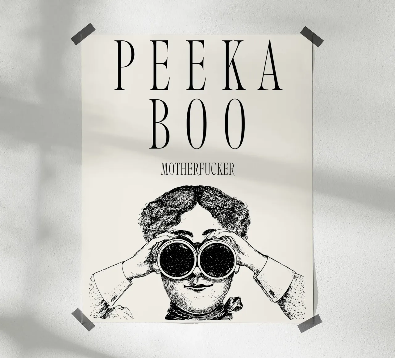 PEEKABOO poster da BAWA