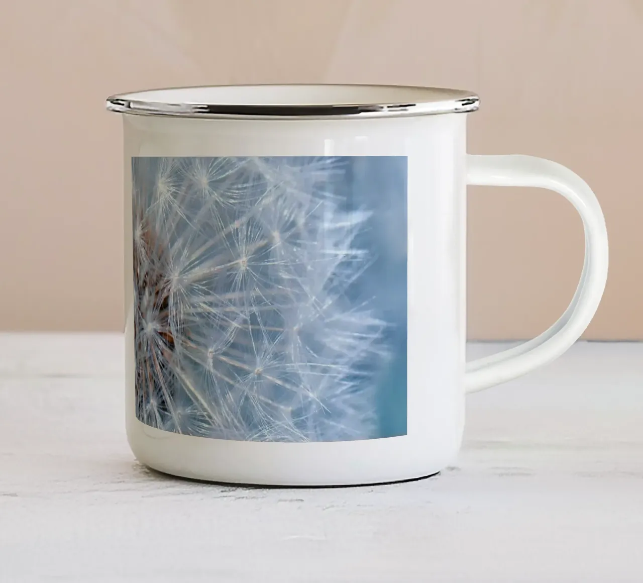 Pusteblumen tazza in smalto da Atteloi