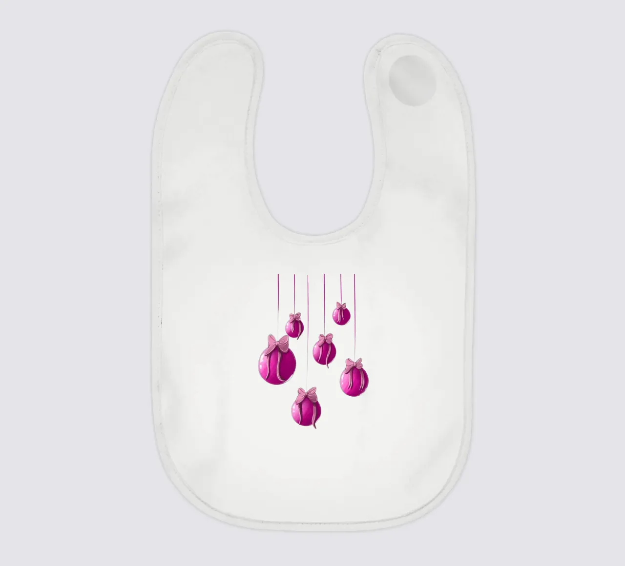 Weihnachtskugeln Babylätzchen von sketch_visual_studio