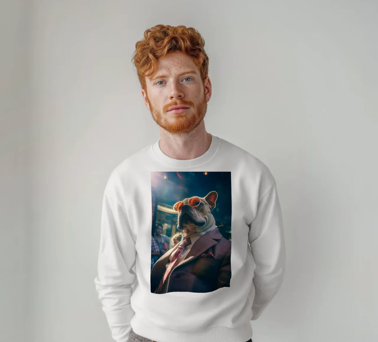 Tony sweatshirt by Affiches Chien Originales – Dogland