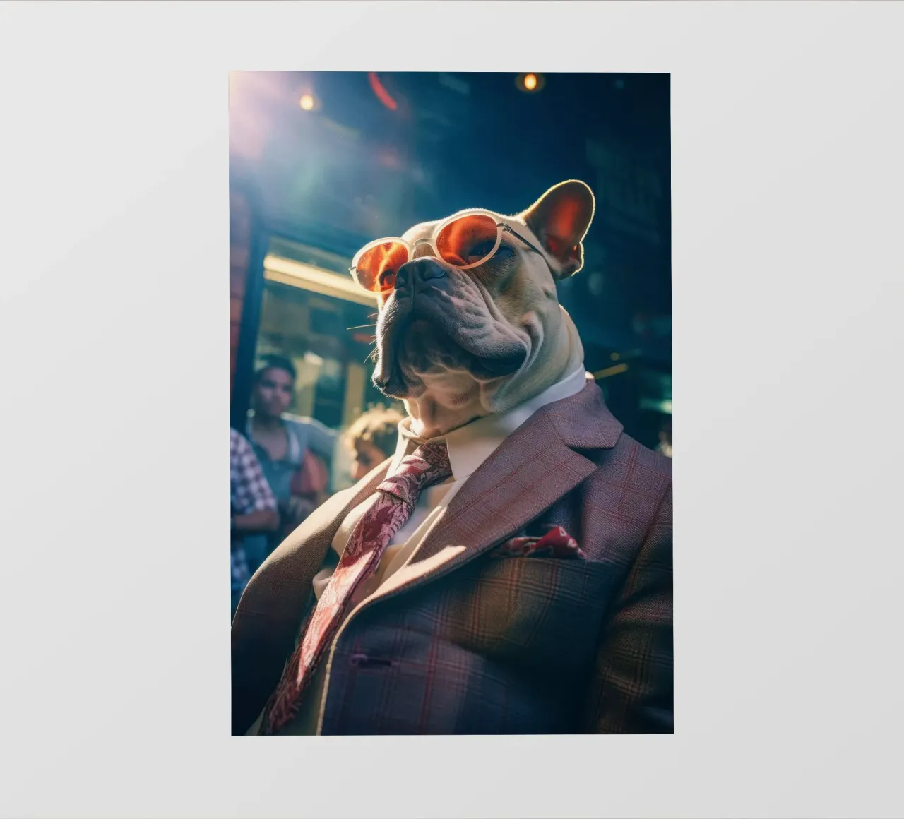 Tony pellicola backlit da Affiches Chien Originales – Dogland