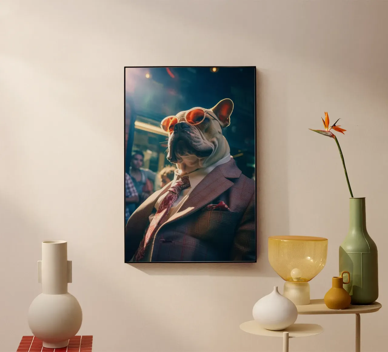 Tony plexiglass da Affiches Chien Originales – Dogland