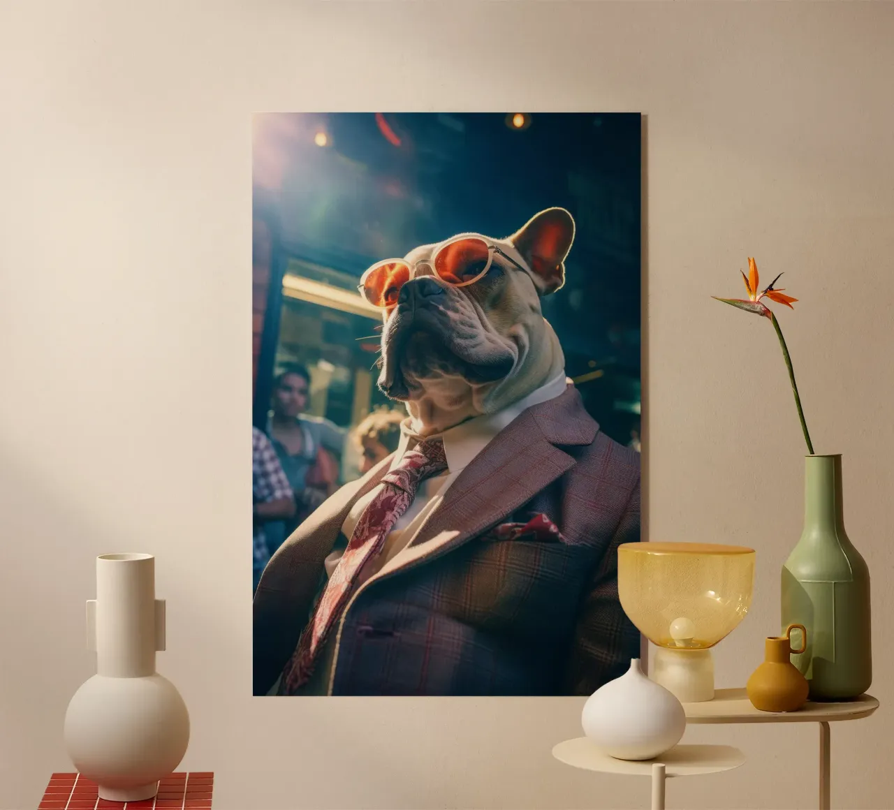 Tony plexiglass da Affiches Chien Originales – Dogland