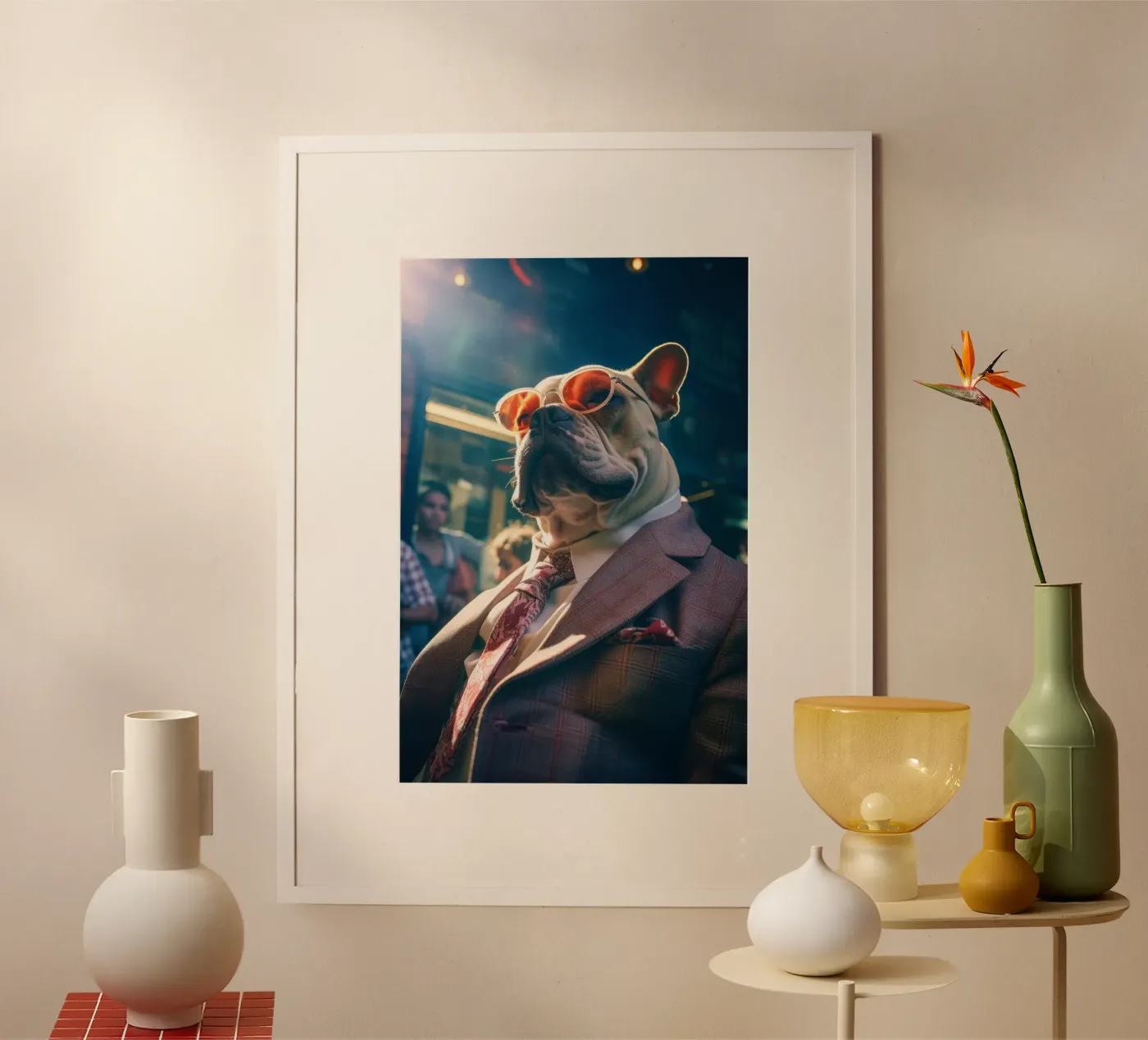 Tony poster by Affiches Chien Originales – Dogland