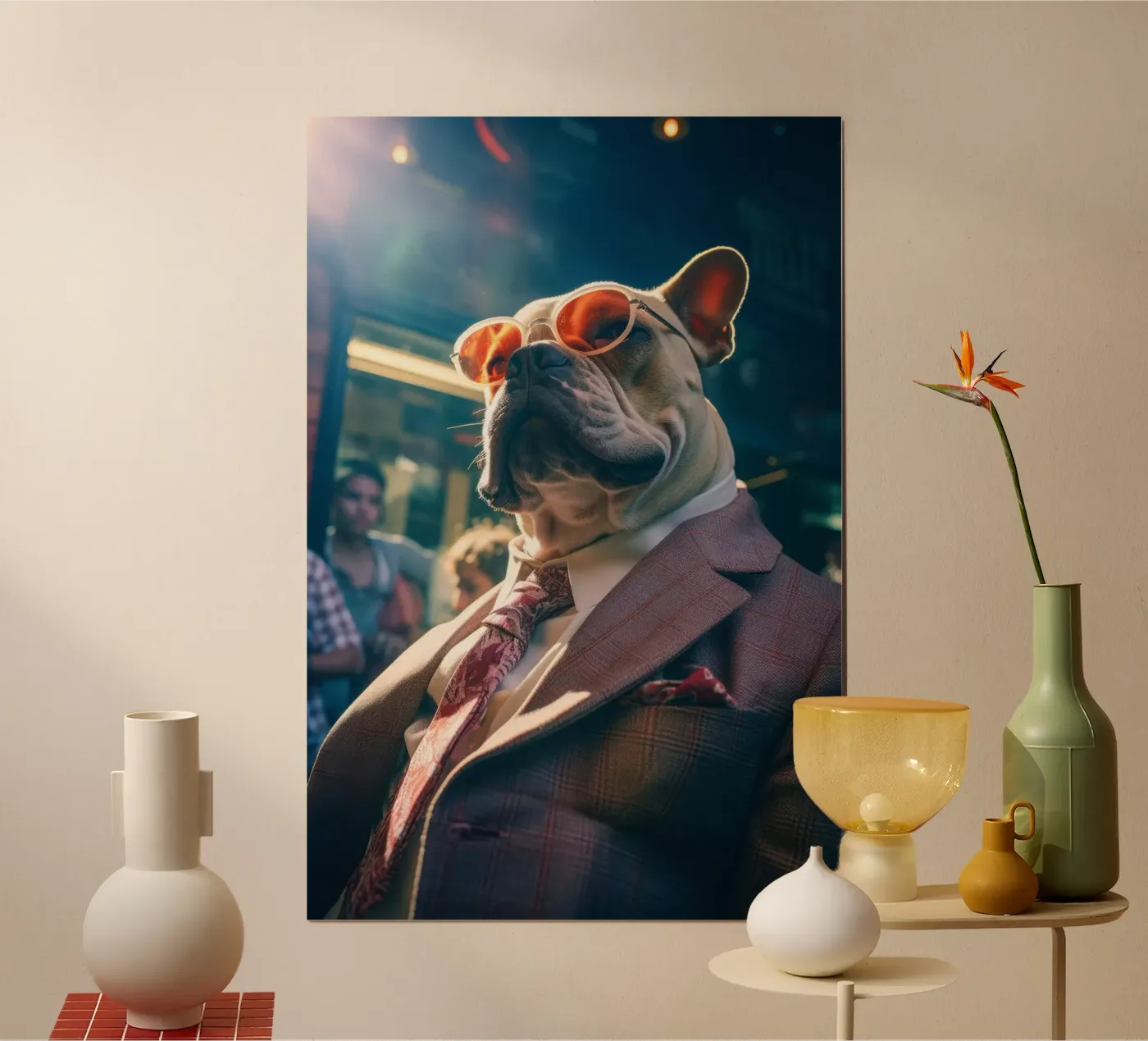 Tony poster by Affiches Chien Originales – Dogland