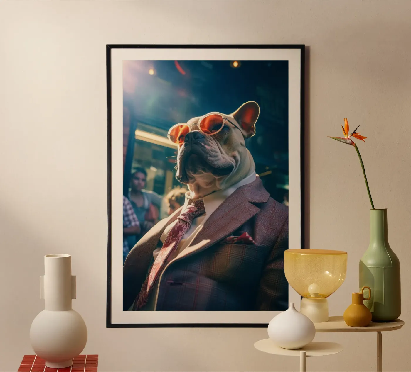 Tony poster by Affiches Chien Originales – Dogland