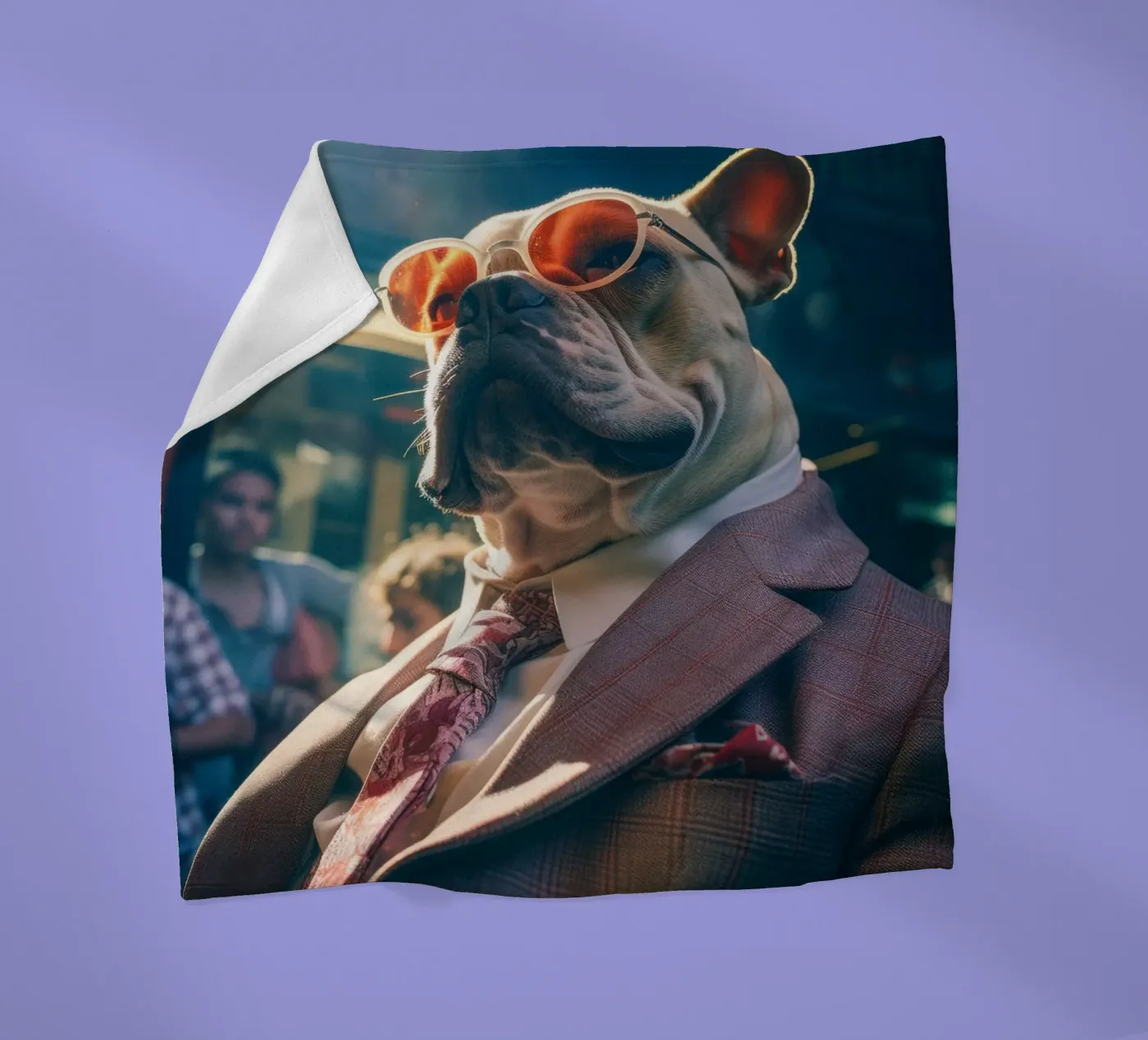 Tony fleecedeken van Affiches Chien Originales – Dogland