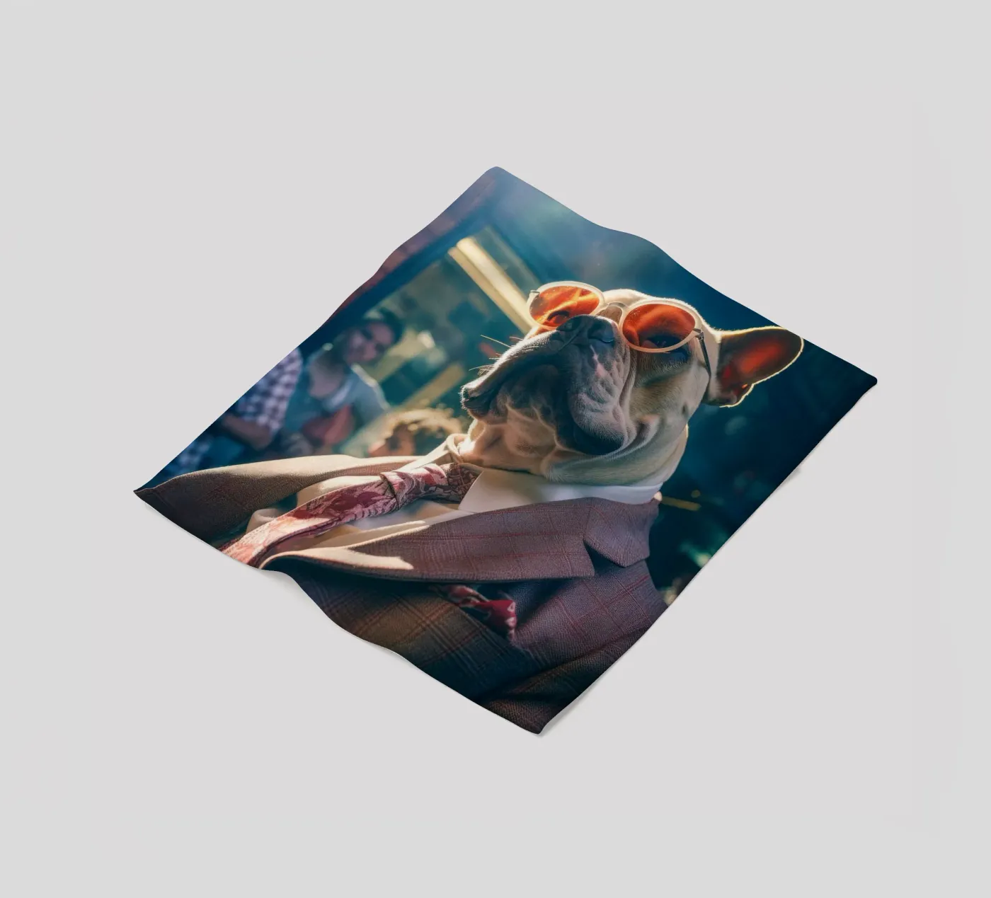 Tony fleecedeken van Affiches Chien Originales – Dogland