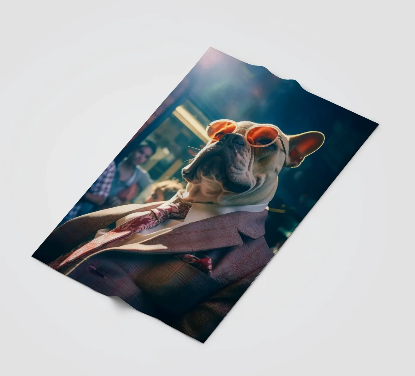 Tony fleecedeken van Affiches Chien Originales – Dogland