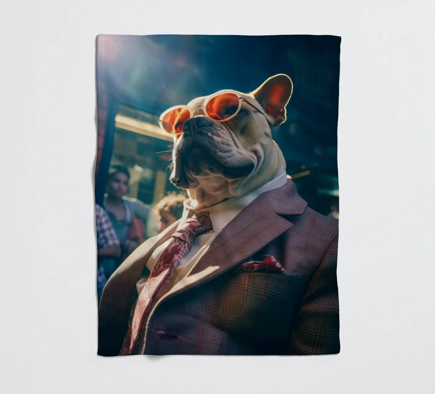 Tony fleecedeken van Affiches Chien Originales – Dogland