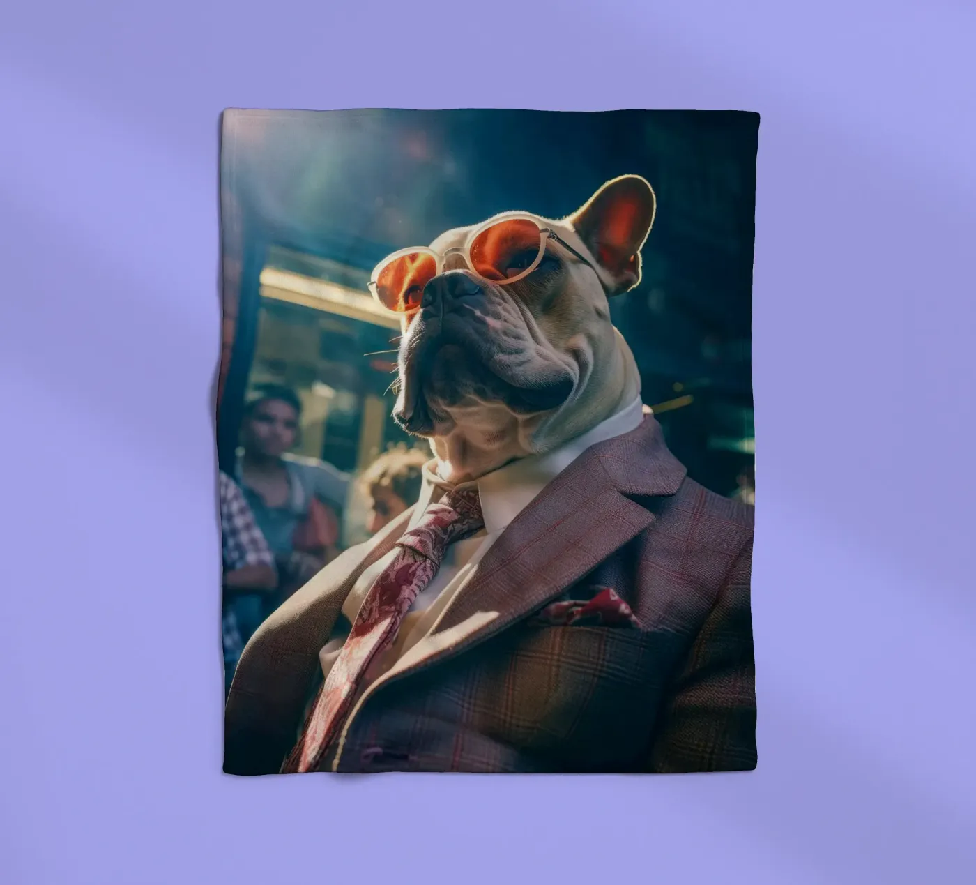 Tony fleecedeken van Affiches Chien Originales – Dogland