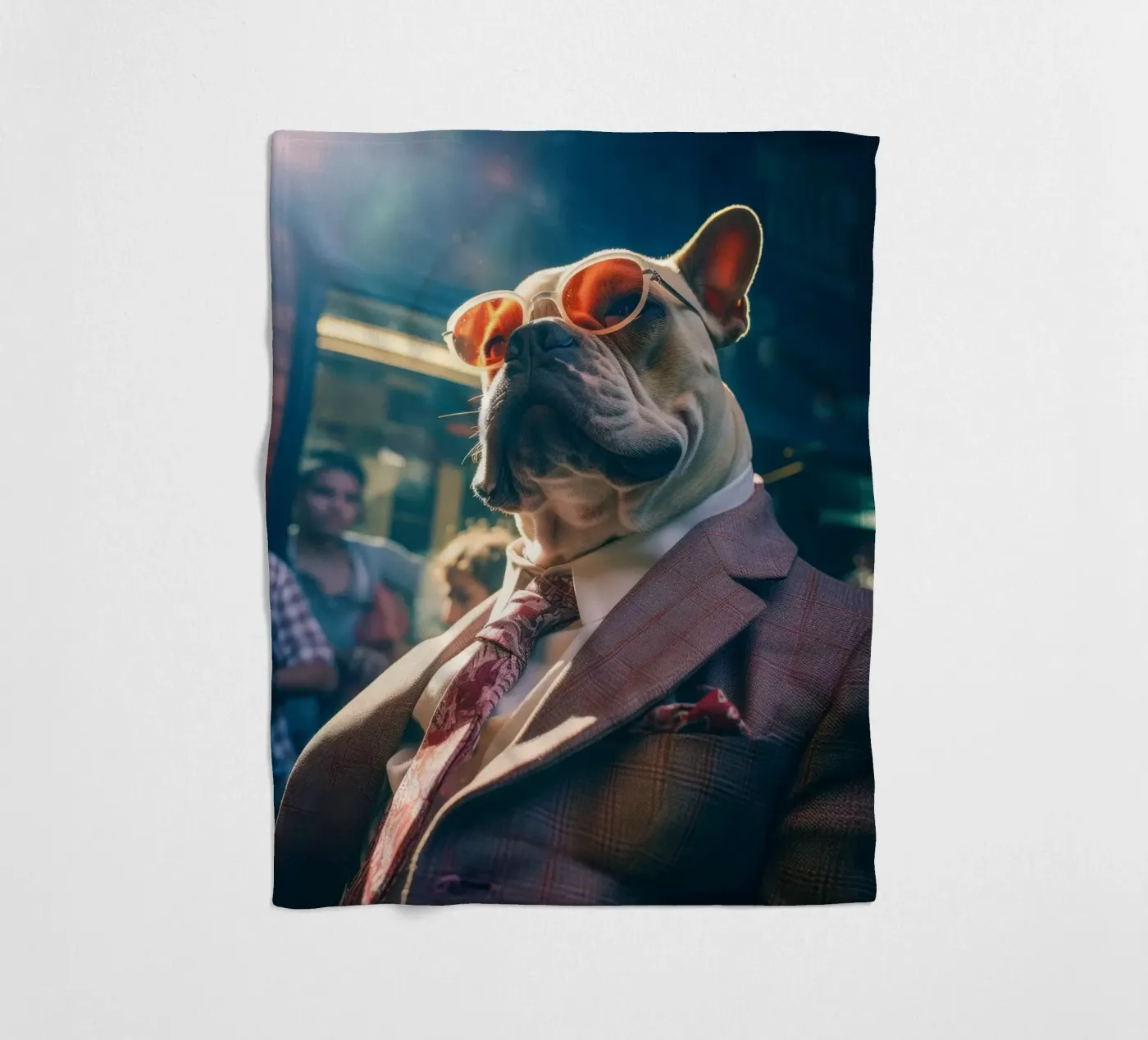 Tony fleecedeken van Affiches Chien Originales – Dogland