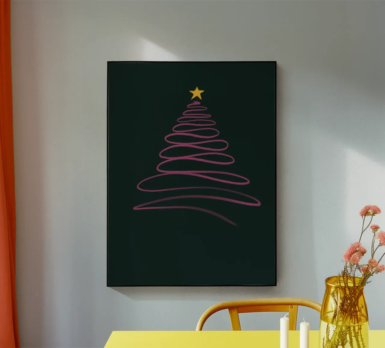 Christmas tree plexiglass da sketch_visual_studio