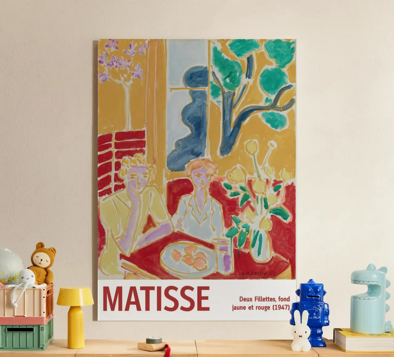 Poster Matisse plexiglass da the red studio