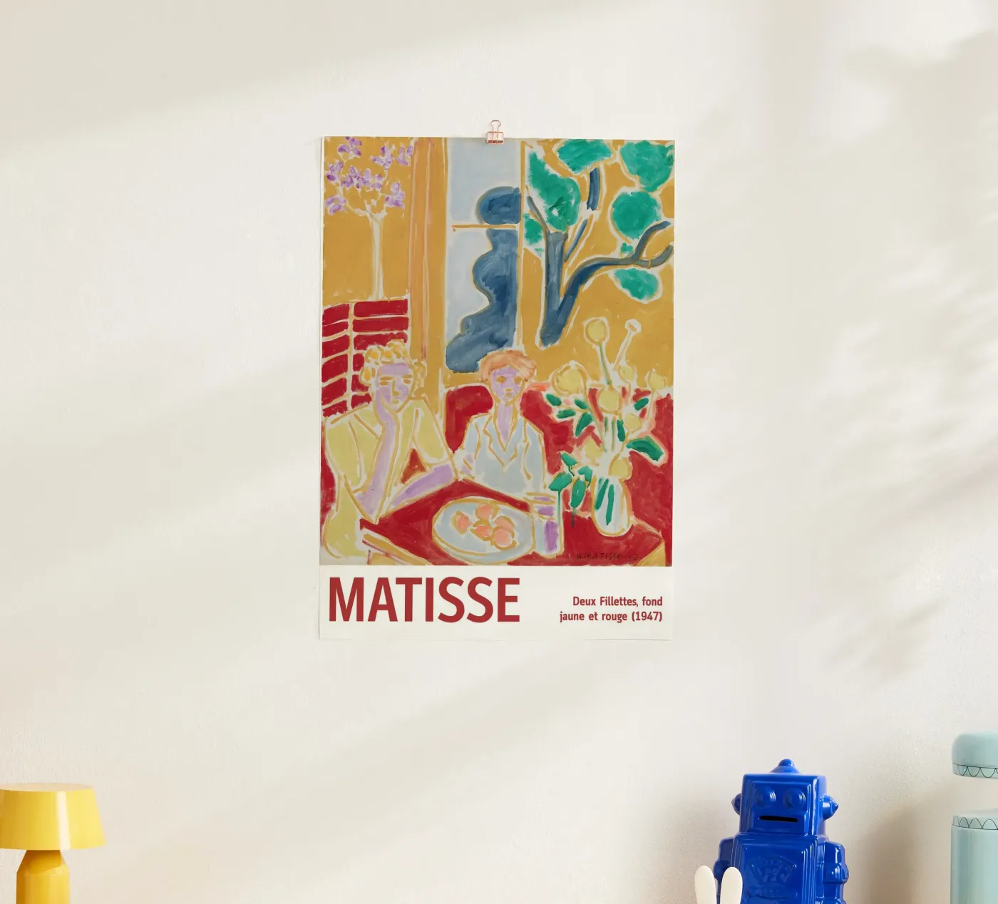 Poster Matisse poster da the red studio