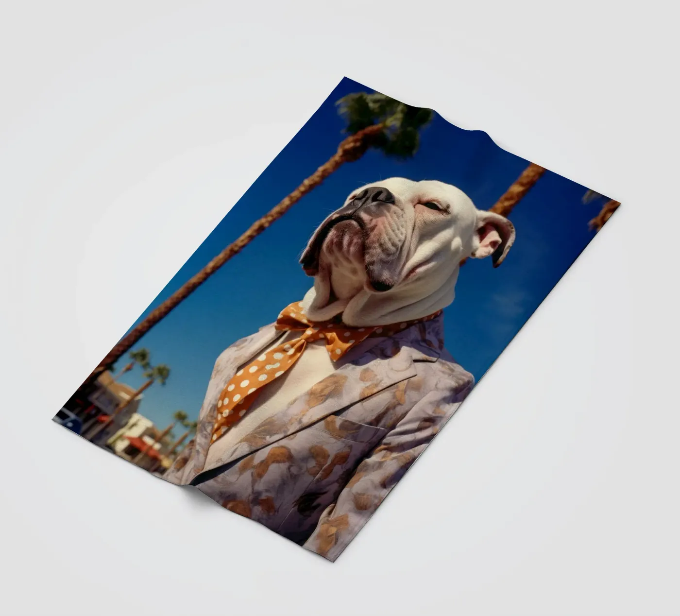 Mickey fleecedeken van Affiches Chien Originales – Dogland