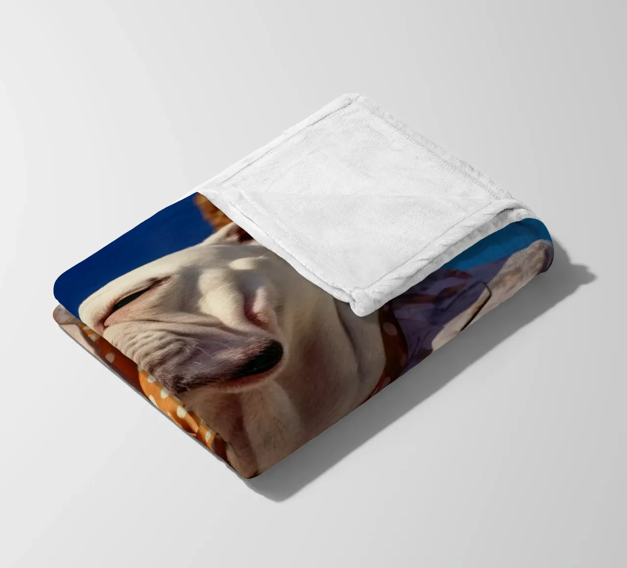 Mickey Fleecedecke von Affiches Chien Originales – Dogland