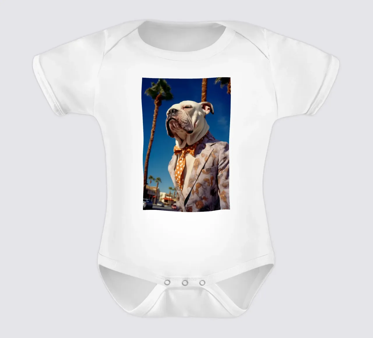 Mickey body neonato maniche corte da Affiches Chien Originales – Dogland