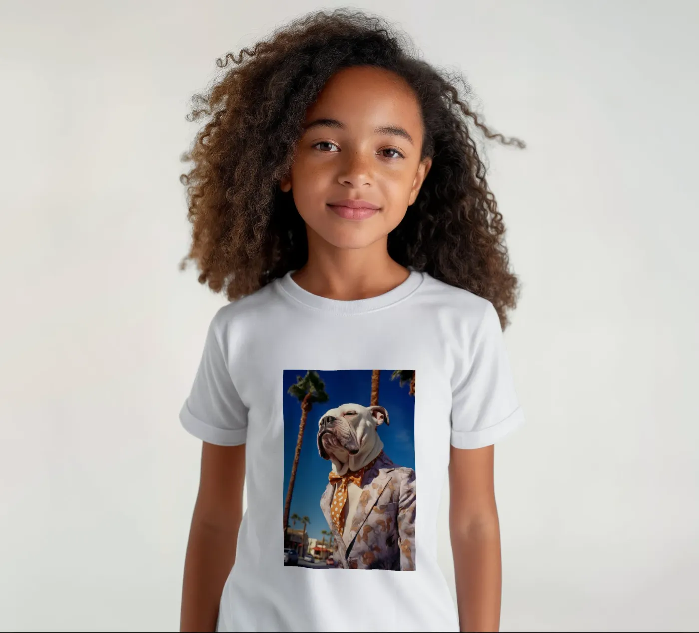 Mickey t-shirt bambini da Affiches Chien Originales – Dogland