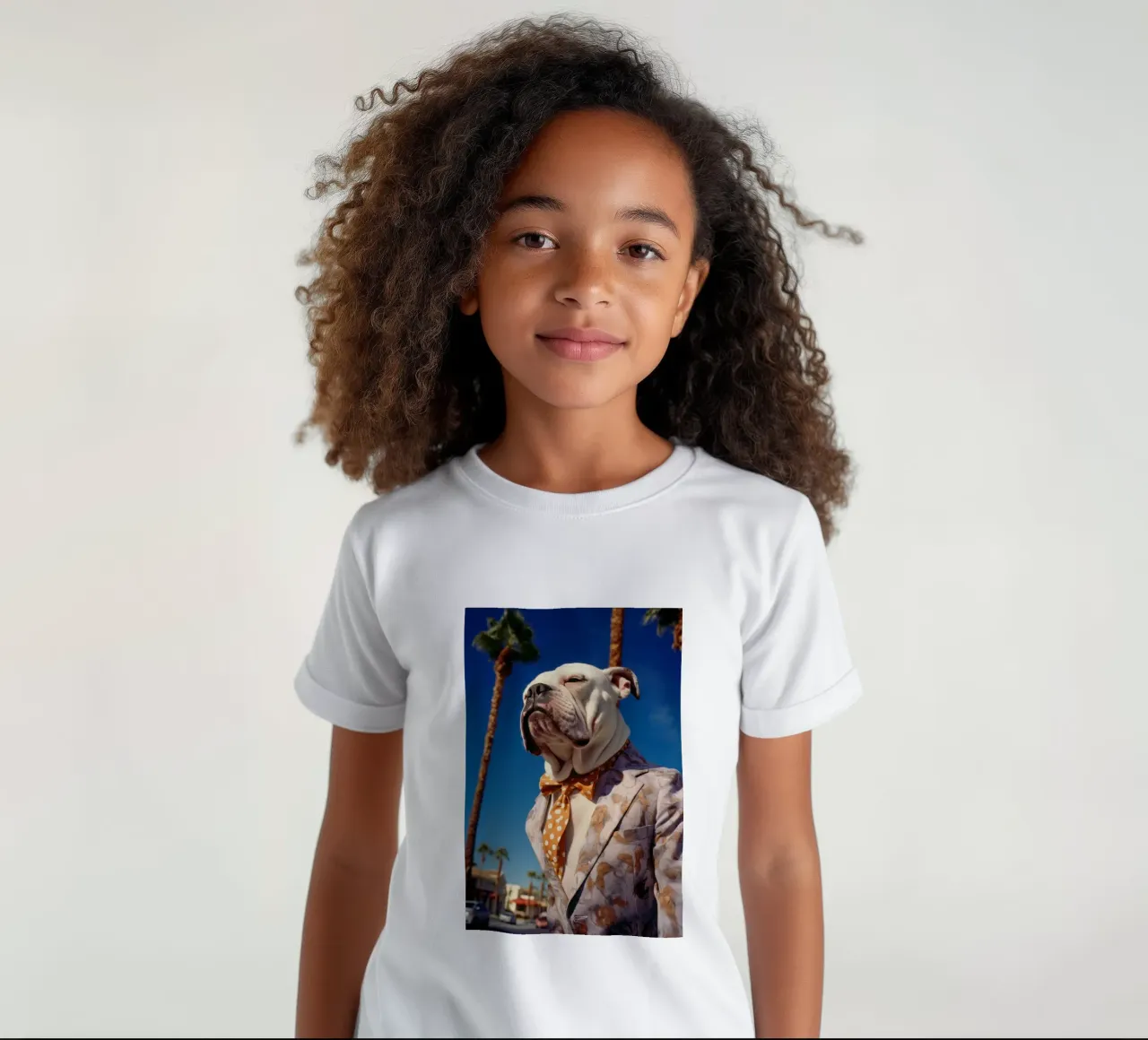 Mickey t-shirt bambini da Affiches Chien Originales – Dogland