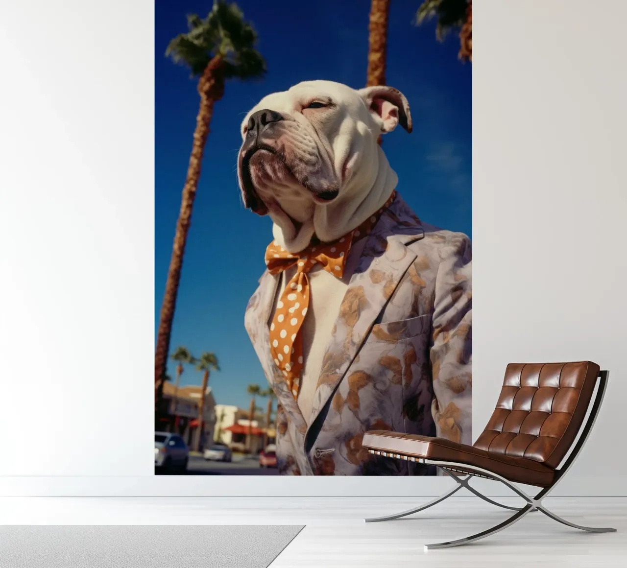 Mickey fotobehang van Affiches Chien Originales – Dogland