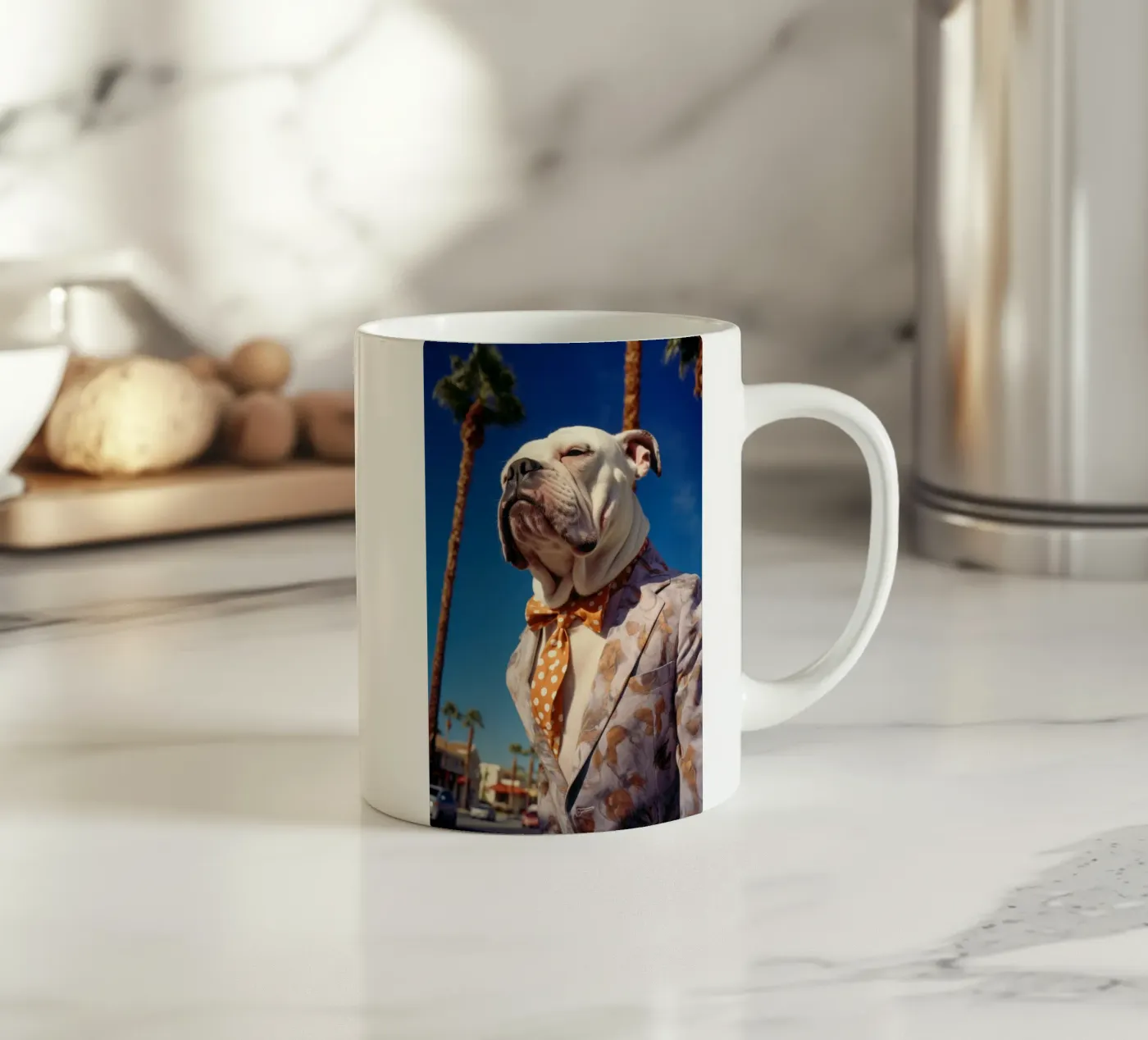 Mickey ceramic mug by Affiches Chien Originales – Dogland