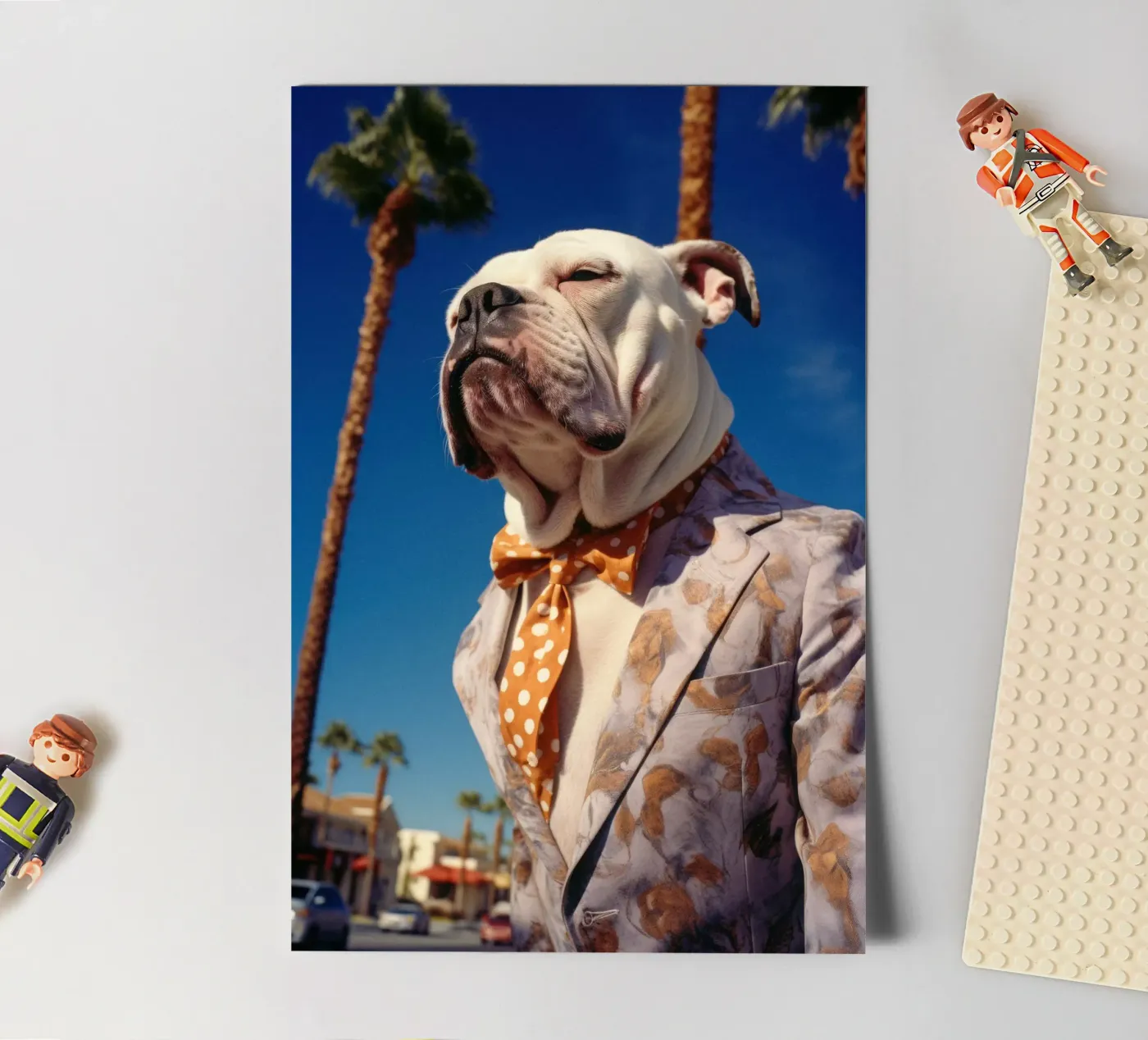 Mickey stickervel van Affiches Chien Originales – Dogland