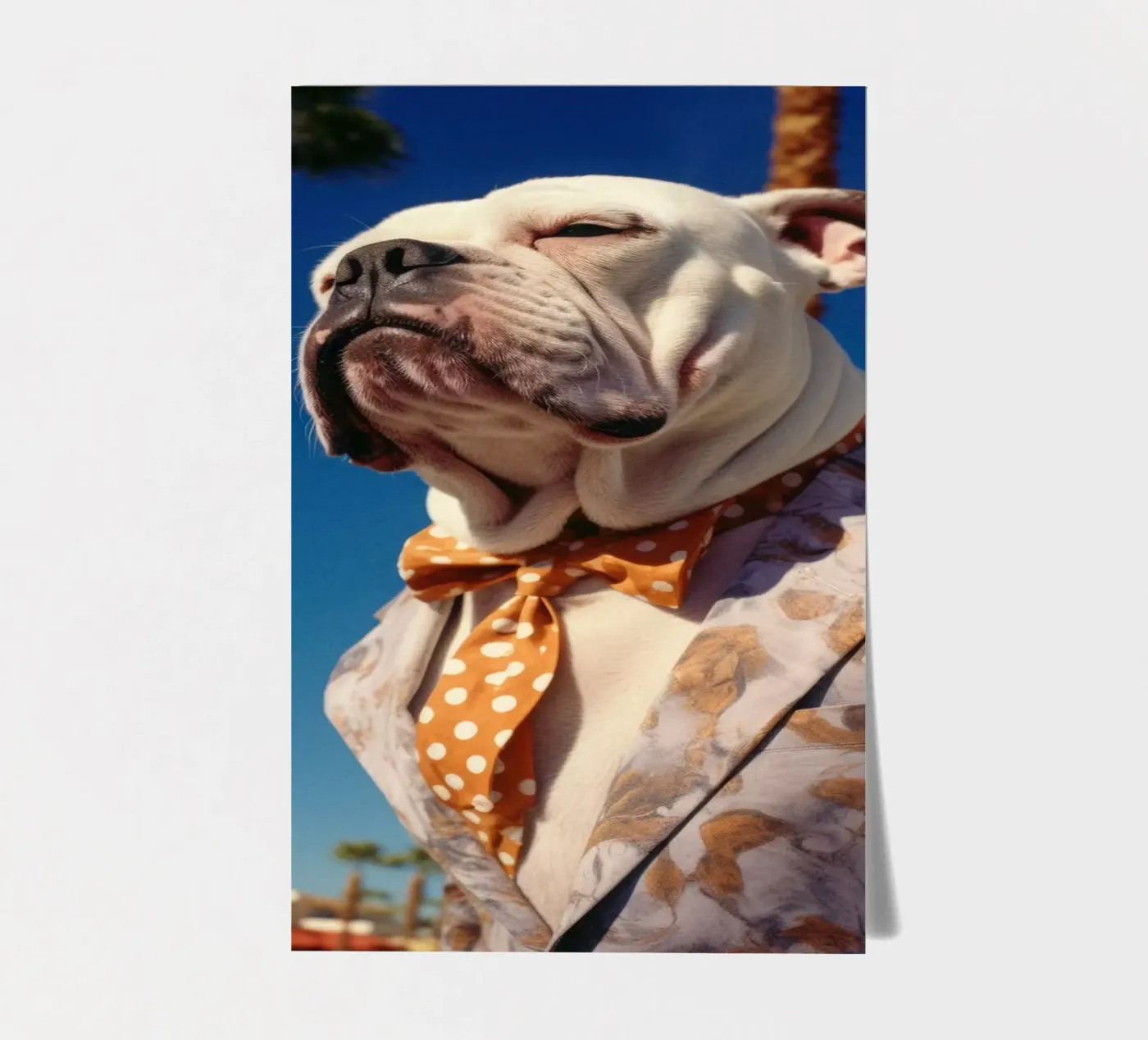Mickey stickervel van Affiches Chien Originales – Dogland