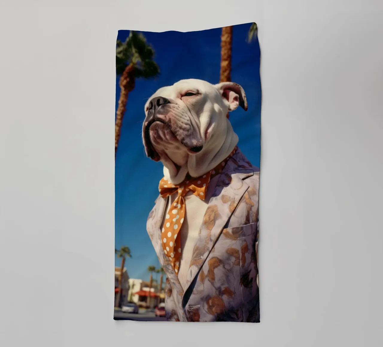 Mickey towel by Affiches Chien Originales – Dogland