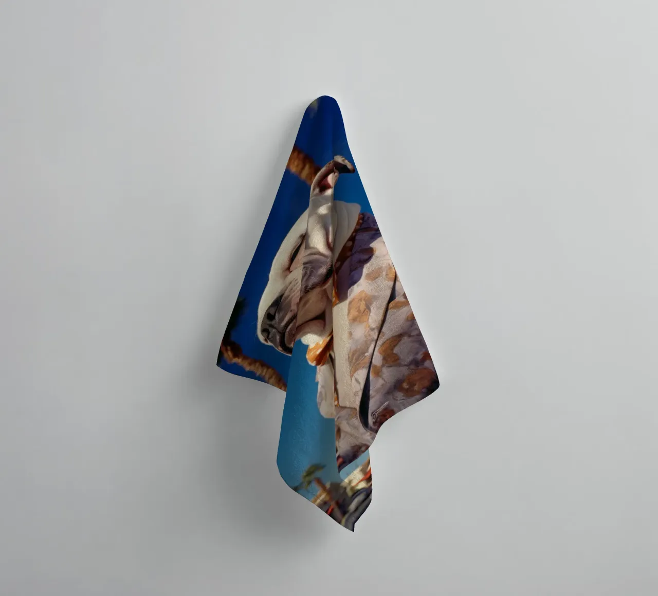 Mickey towel by Affiches Chien Originales – Dogland