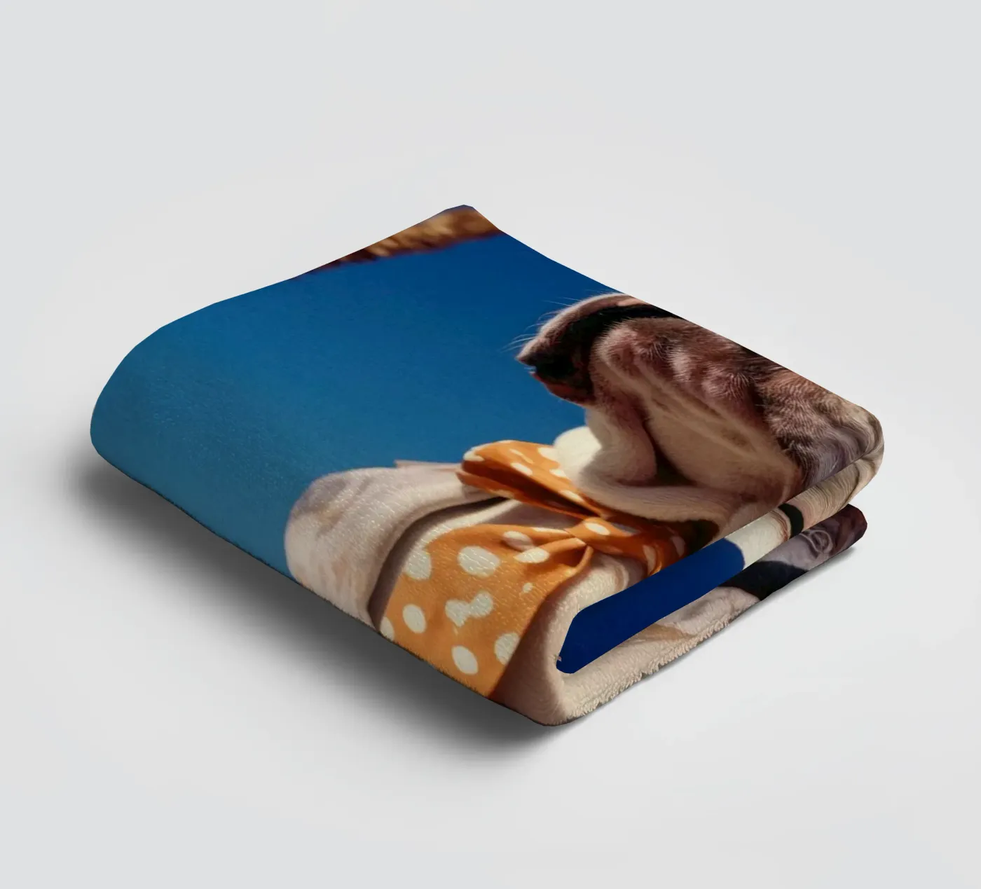 Mickey Handtuch von Affiches Chien Originales – Dogland