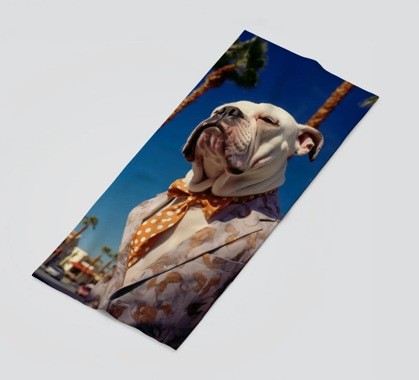 Mickey strandhanddoek van Affiches Chien Originales – Dogland