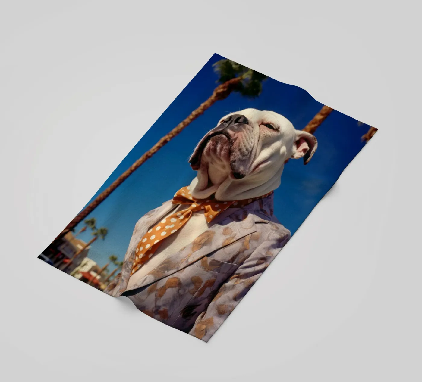 Mickey strandhanddoek van Affiches Chien Originales – Dogland