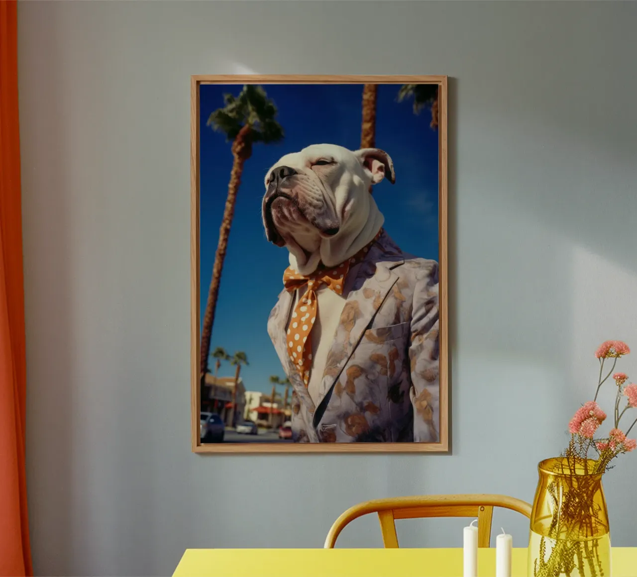 Mickey forex plate by Affiches Chien Originales – Dogland