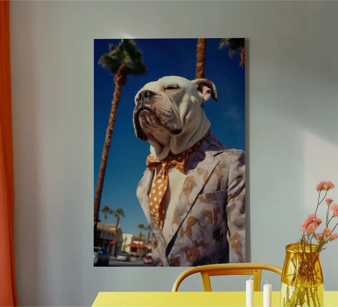 Mickey canvas van Affiches Chien Originales – Dogland