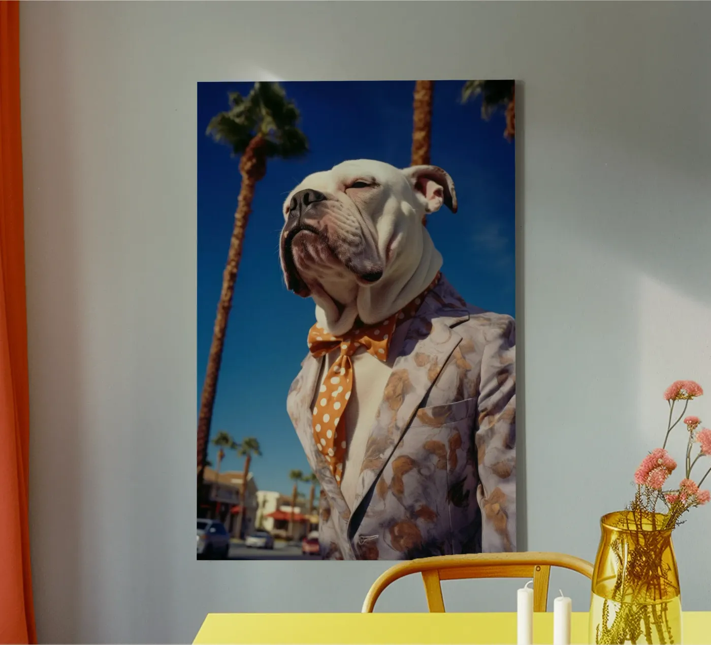 Mickey canvas by Affiches Chien Originales – Dogland