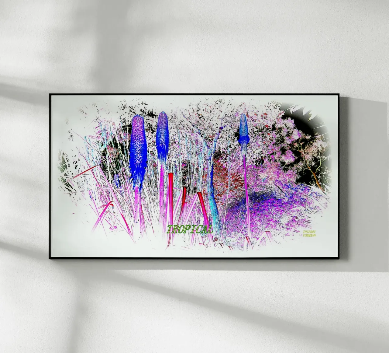 TROPICALE. plexiglass da TYPOGRAPHY BY THIERRY VOBMANN