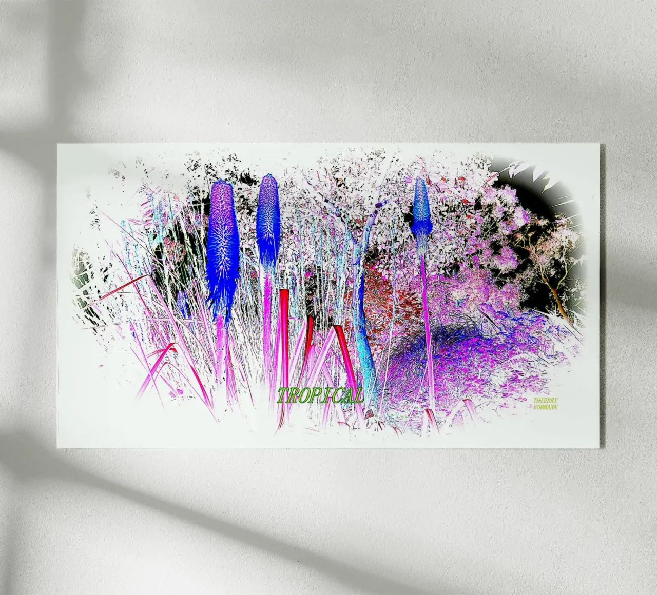 TROPICALE. plexiglass da TYPOGRAPHY BY THIERRY VOBMANN