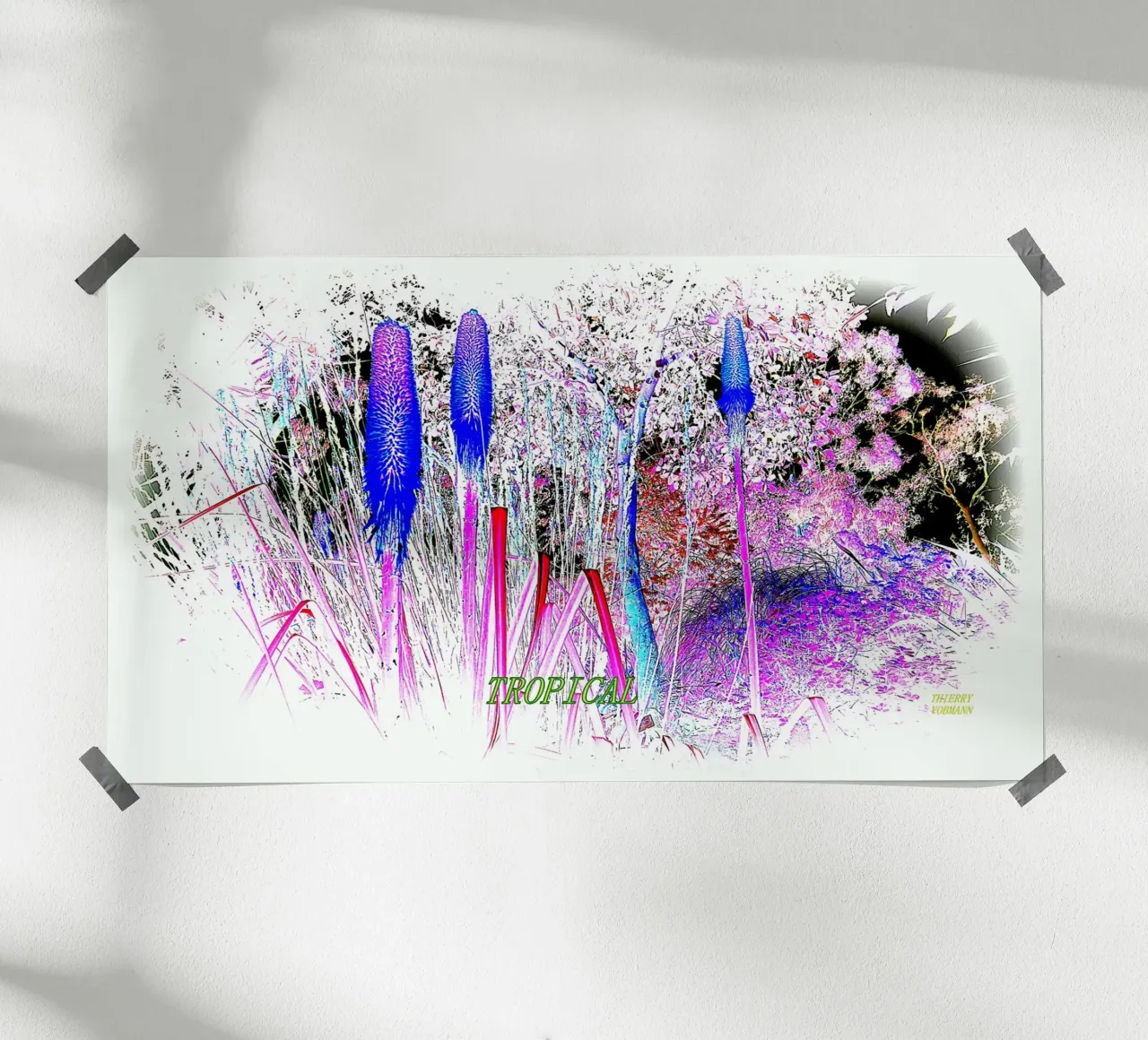 TROPICALE. poster da TYPOGRAPHY BY THIERRY VOBMANN