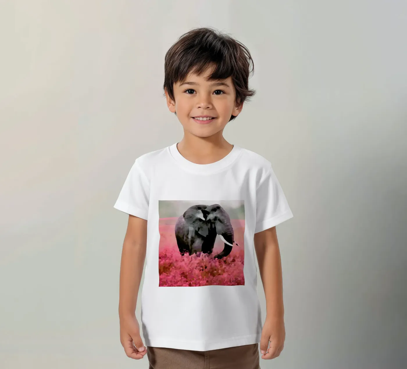 Ele-Phant t-shirt bambini da Xchange Art Studio